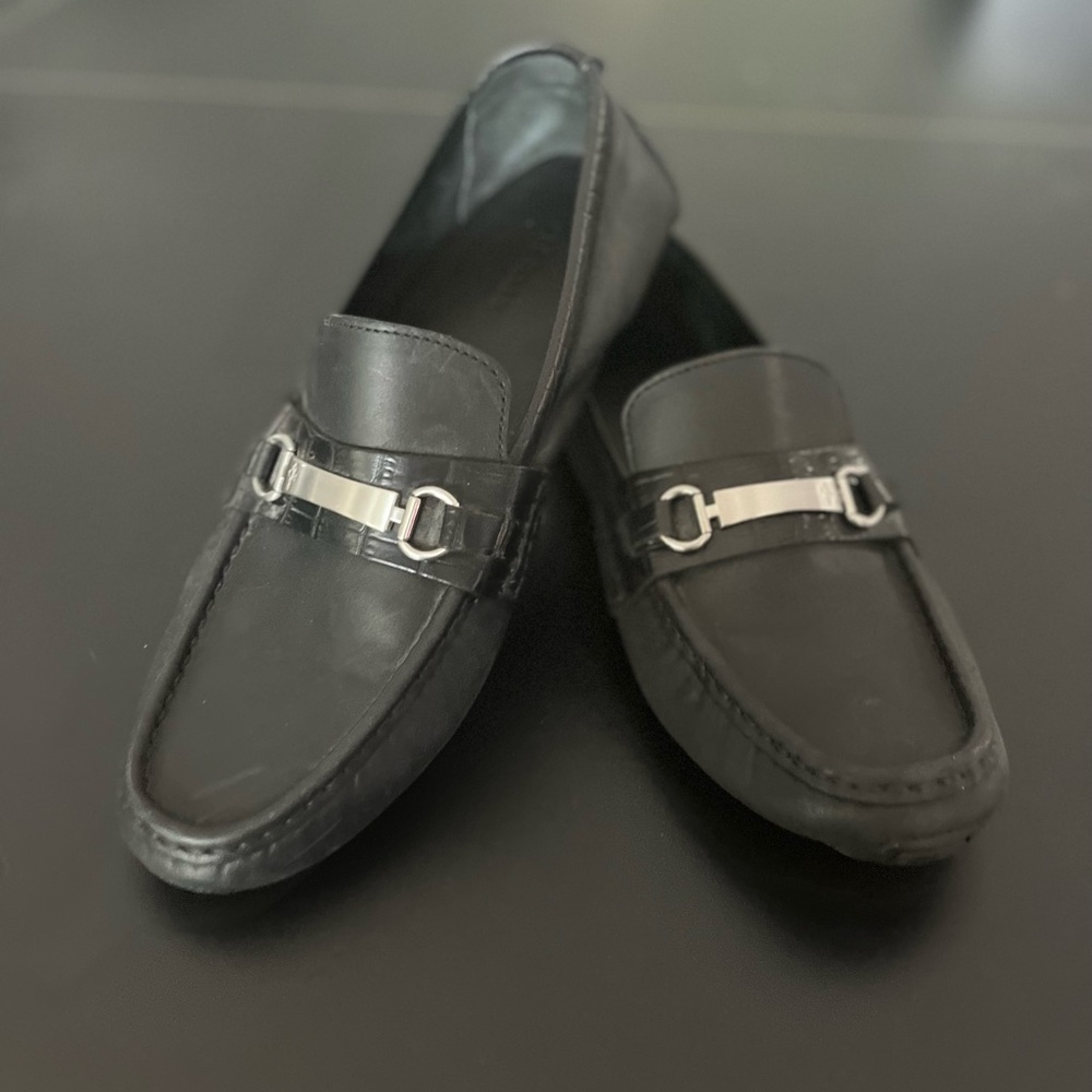 NWOT. Men’s Cole Haan Leather Loafers. Size 11M. Black.